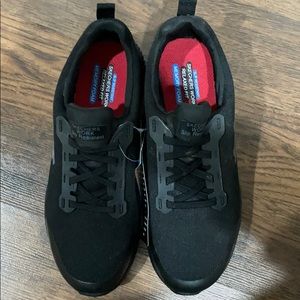 Sketcher Slip Resistant Work Sneakers
